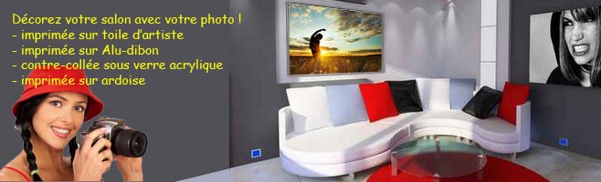 Votre photo sur toile