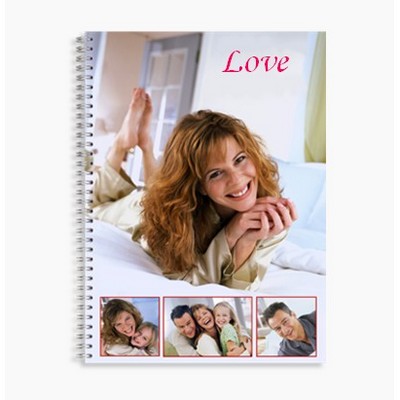 Cahier  spirales A4 personnalisable