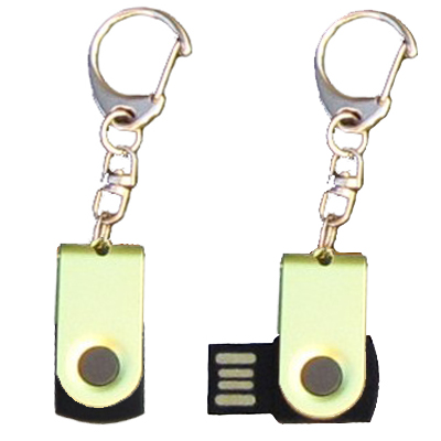 Mini porte-cls USB - 8Gb vert-noir