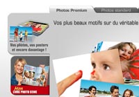 Cliquer sur l'onglet photo  gauche