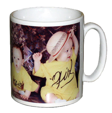 Mug photo Blanc personnalis