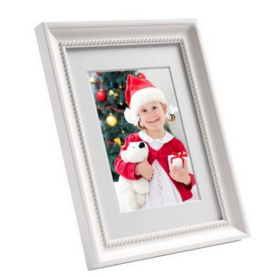 Photo 9x13 encadre - cadre blanc perl 15x20